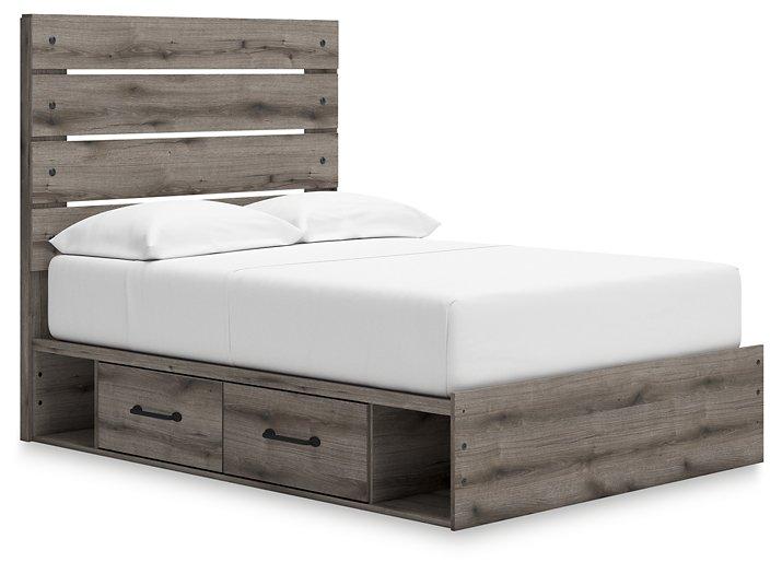 Graystorm Bed with Storage - Carl's Furniture (Garden City, KS)