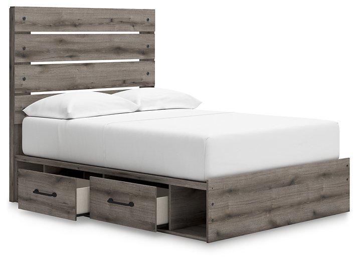Graystorm Bed with Storage - Carl's Furniture (Garden City, KS)