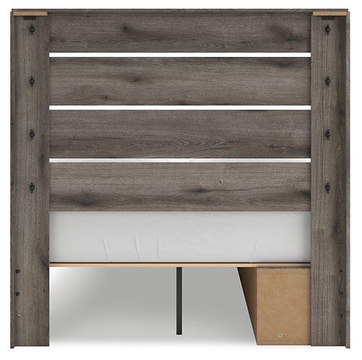 Graystorm Bed with Storage - Carl's Furniture (Garden City, KS)