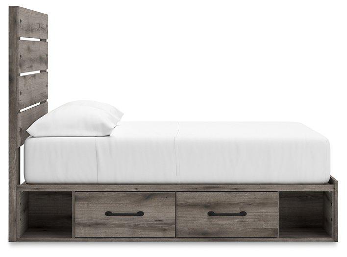 Graystorm Bed with Storage - Carl's Furniture (Garden City, KS)