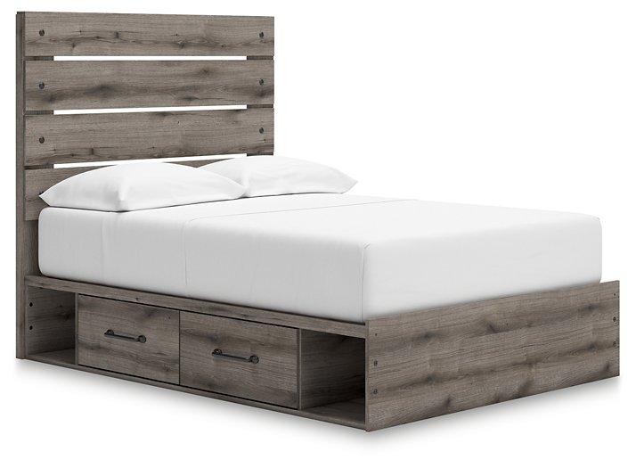 Graystorm Bed with Storage - Carl's Furniture (Garden City, KS)