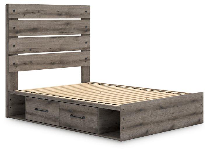 Graystorm Bed with Storage - Carl's Furniture (Garden City, KS)