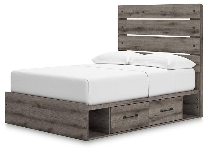 Graystorm Bed with Storage - Carl's Furniture (Garden City, KS)