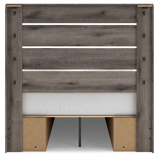 Graystorm Bed with Storage - Carl's Furniture (Garden City, KS)