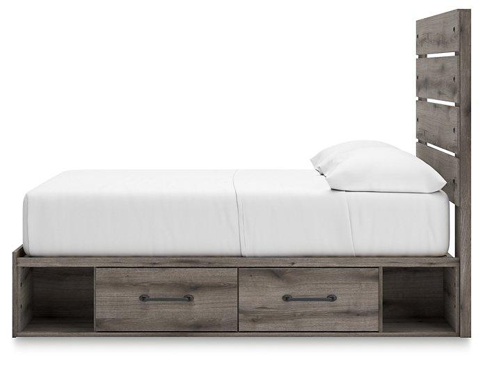 Graystorm Bed with Storage - Carl's Furniture (Garden City, KS)