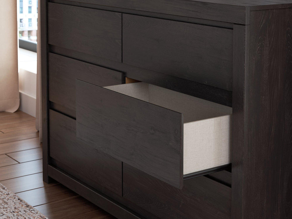 Fraluna Dresser and Mirror - Carl's Furniture (Garden City, KS)