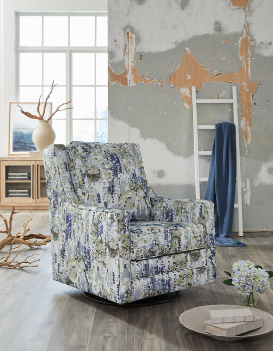 Dustinford Swivel Glider Accent Chair - Carl's Furniture (Garden City, KS)