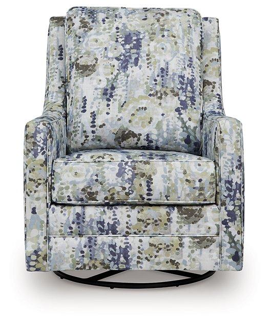 Dustinford Swivel Glider Accent Chair - Carl's Furniture (Garden City, KS)