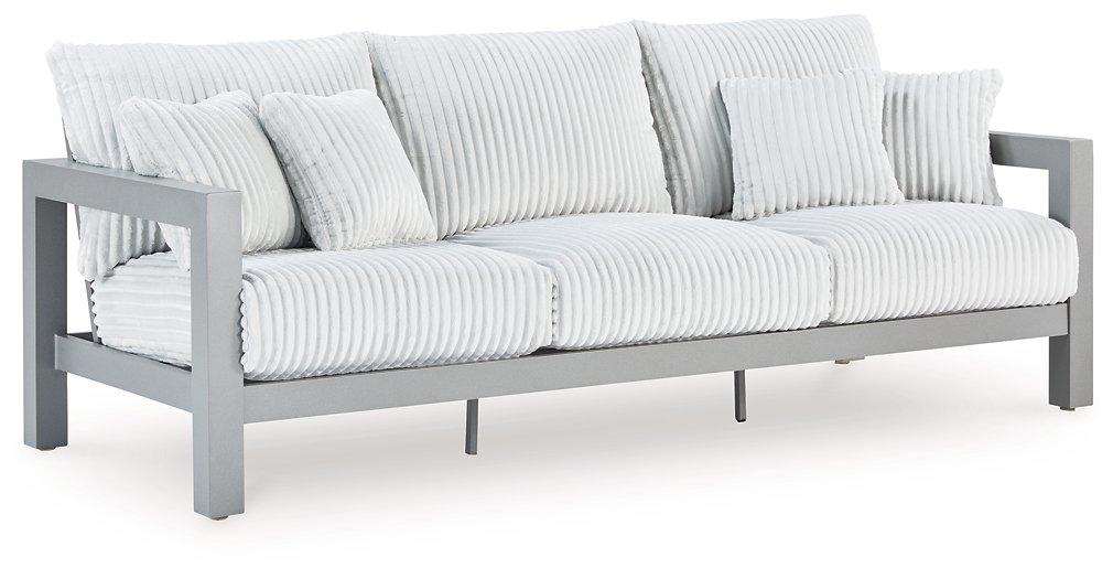 Hurley Park Outdoor Sofa with Cushion - Carl's Furniture (Garden City, KS)