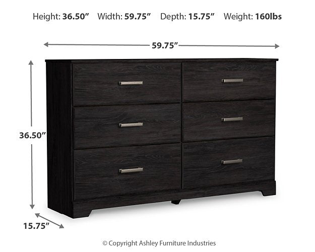 Belachime Dresser and Mirror - Carl's Furniture (Garden City, KS)