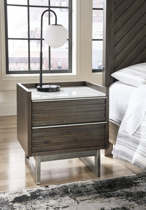 Arkenton Nightstand - Carl's Furniture (Garden City, KS)