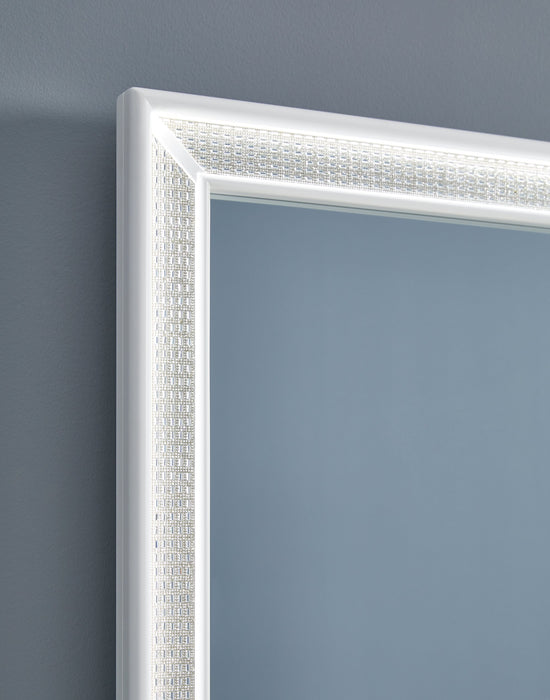Chalanna Vanity with Mirror - Carl's Furniture (Garden City, KS)