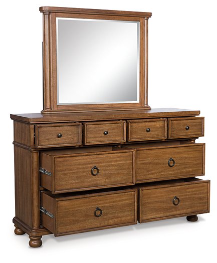 Chadworth Dresser and Mirror - Carl's Furniture (Garden City, KS)