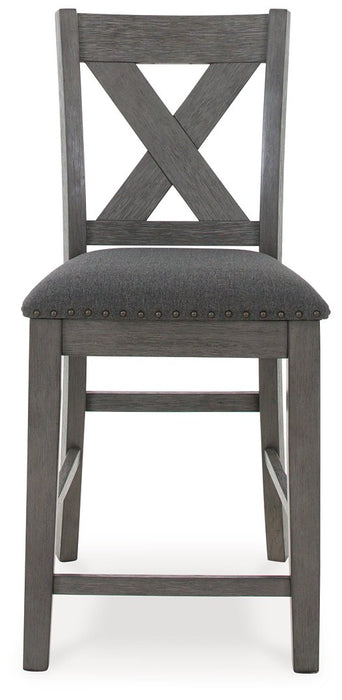 Caitbrook Counter Height Dining Table and Bar Stools (Set of 7) - Carl's Furniture (Garden City, KS)