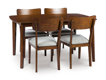 Tameride Dining Table and 4 Chairs (Set of 5) - Carl's Furniture (Garden City, KS)