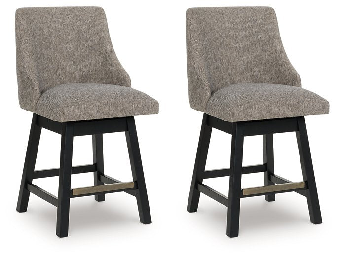 Neymorton Counter Height Barstool (Set of 2) - Carl's Furniture (Garden City, KS)