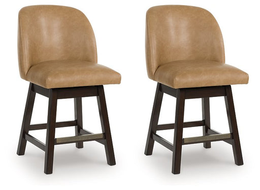 Neymorton Counter Height Barstool (Set of 2) - Carl's Furniture (Garden City, KS)