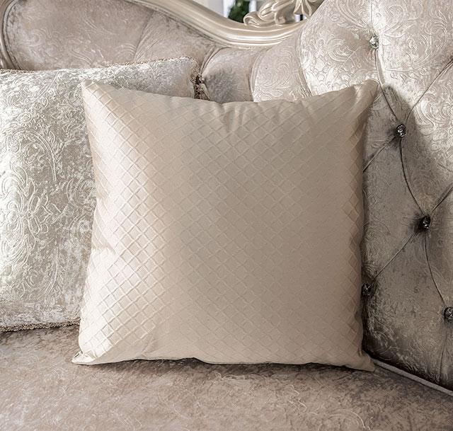 Acapulco White & Espresso Sofa - Carl's Furniture (Garden City, KS)