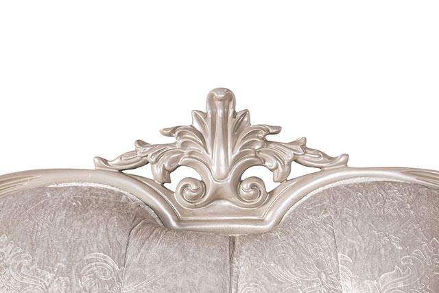 Acapulco White & Espresso Sofa - Carl's Furniture (Garden City, KS)