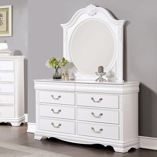 ALECIA Dresser, White - Carl's Furniture (Garden City, KS)