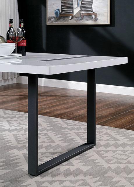 Alessia 7 Pc Dining Table Set - Carl's Furniture (Garden City, KS)