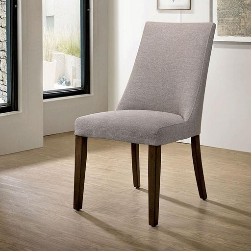 Woodworth Walnut Padded Side Chair (2/CTN) - Carl's Furniture (Garden City, KS)