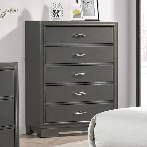 ALISON Chest, Dark Walnut - Carl's Furniture (Garden City, KS)