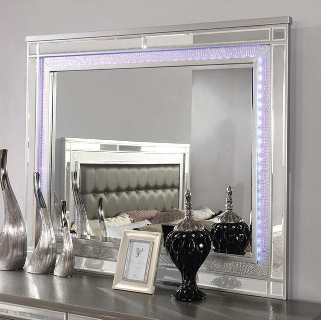 Brachium Silver Mirror - Carl's Furniture (Garden City, KS)