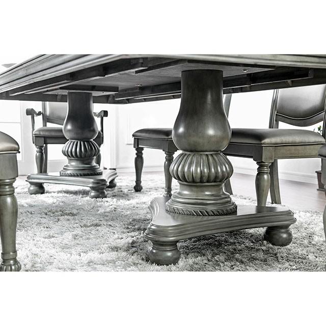 Alpena Gray Dining Table - Carl's Furniture (Garden City, KS)