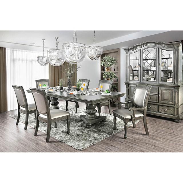 Alpena Gray Dining Table - Carl's Furniture (Garden City, KS)