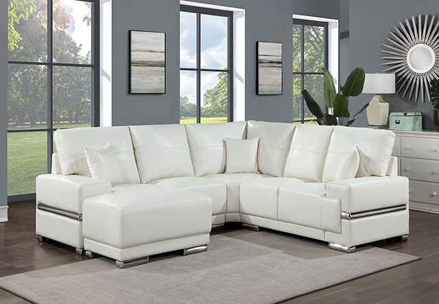ALTHEA Sectional, White - Carl's Furniture (Garden City, KS)