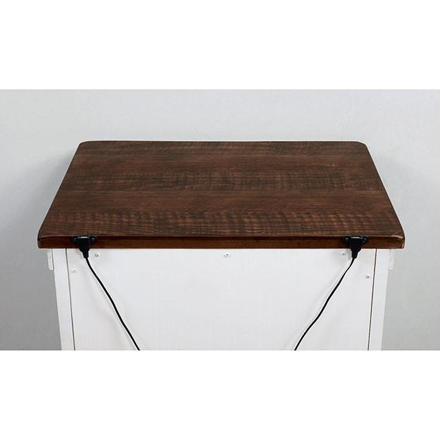 ALYSON Night Stand w/ USB Plug - Carl's Furniture (Garden City, KS)
