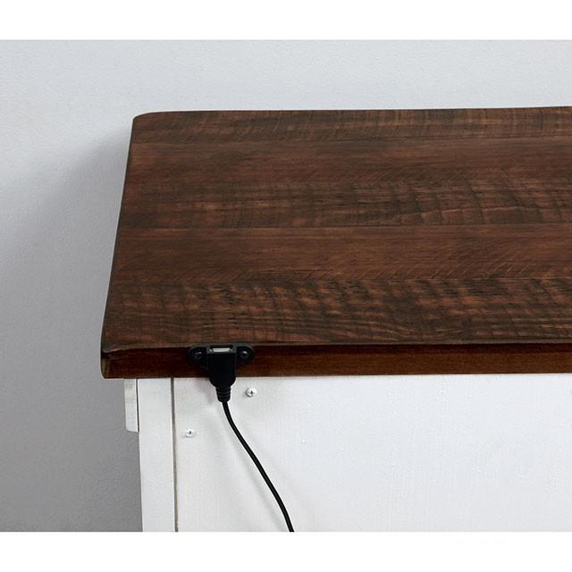 ALYSON Night Stand w/ USB Plug - Carl's Furniture (Garden City, KS)