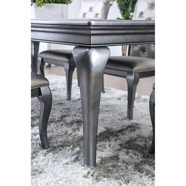 Amina Gray Dining Table - Carl's Furniture (Garden City, KS)