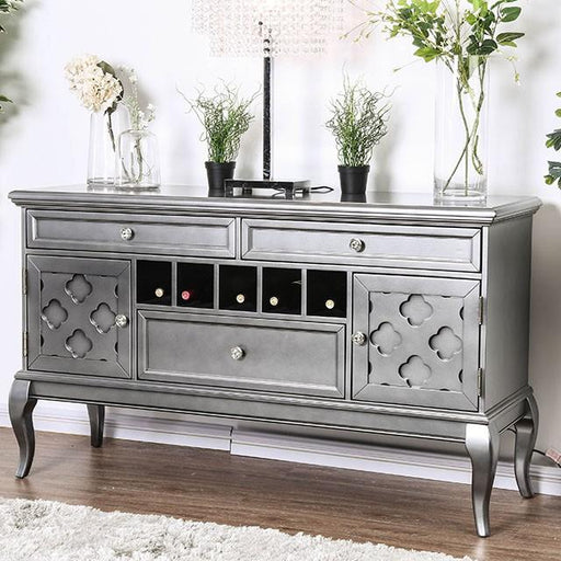 Amina Gray Server - Carl's Furniture (Garden City, KS)