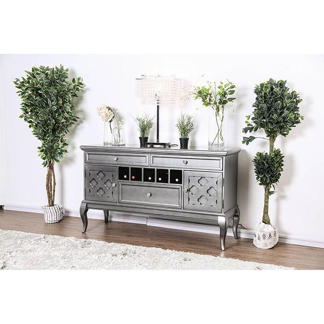 Amina Gray Server - Carl's Furniture (Garden City, KS)