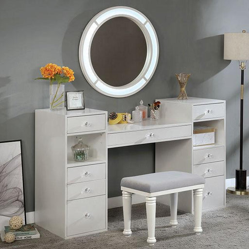 Yasmine Vanity Set - Carl's Furniture (Garden City, KS)