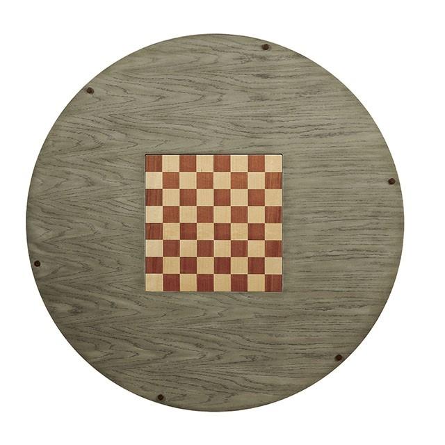 YELENA Gray Game Table - Carl's Furniture (Garden City, KS)