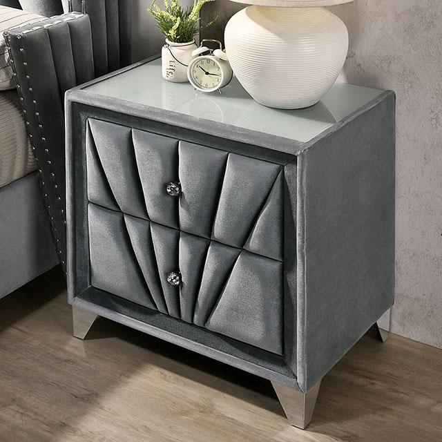 CARISSA Night Stand - Carl's Furniture (Garden City, KS)