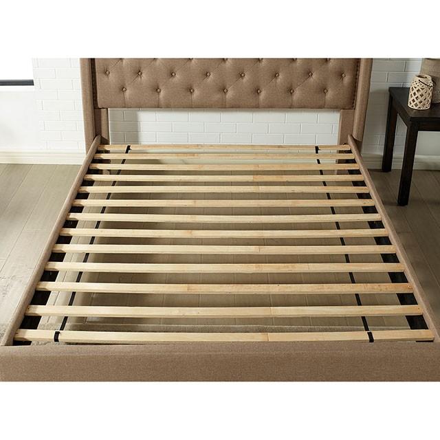 Carly Bed Grey & Brown - Carl's Furniture (Garden City, KS)