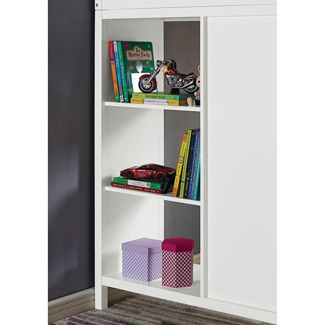 CASSIDY Twin Loft Bed w/ Drawers - Carl's Furniture (Garden City, KS)