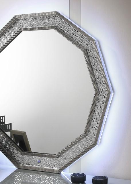 Cassiopeia Decagon Mirror - Carl's Furniture (Garden City, KS)