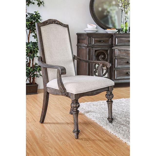 ARCADIA Rustic Natural Tone, Ivory Dining Table - Carl's Furniture (Garden City, KS)