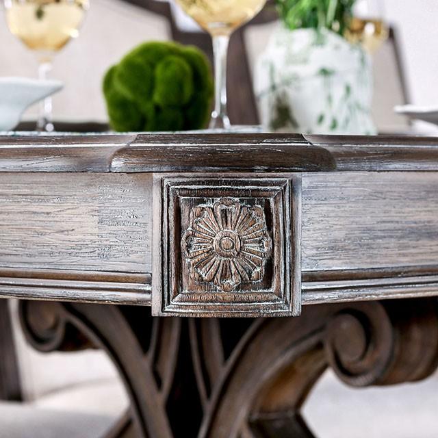 ARCADIA Rustic Natural Tone, Ivory Dining Table - Carl's Furniture (Garden City, KS)