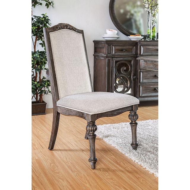 ARCADIA Rustic Natural Tone, Ivory Dining Table - Carl's Furniture (Garden City, KS)