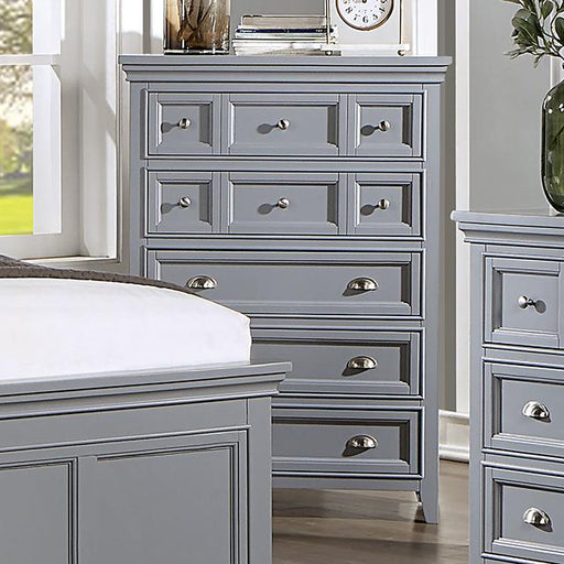 CASTLILE Chest, Gray - Carl's Furniture (Garden City, KS)