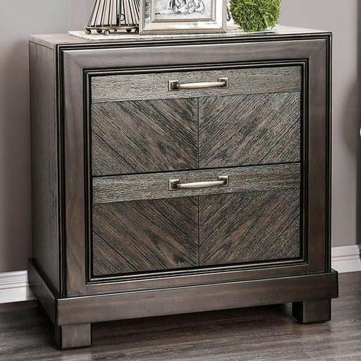 Argyros Espresso Night Stand - Carl's Furniture (Garden City, KS)
