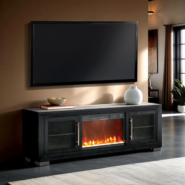 Ashbourne 60" & 72" TV Stand w/ Fire Place - Carl's Furniture (Garden City, KS)