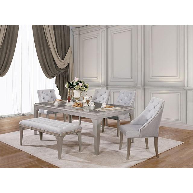 Diocles Dining Table Set with Bench - Carl's Furniture (Garden City, KS)