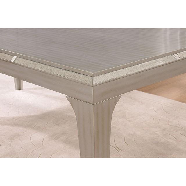 DIOCLES Silver/Gray Dining Table - Carl's Furniture (Garden City, KS)